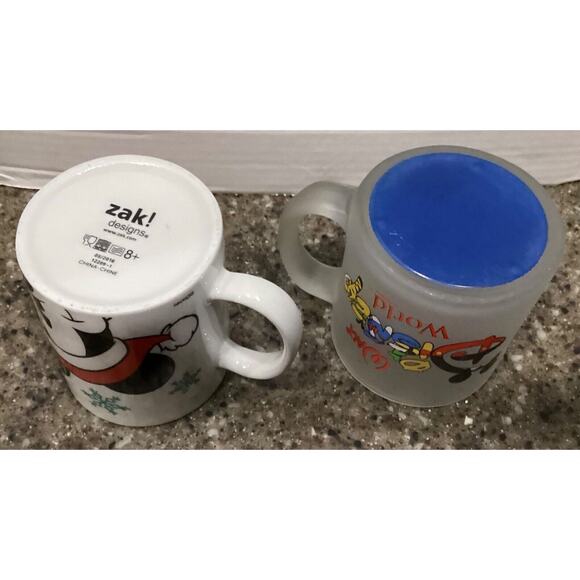 2 ~ Disney Mickey Mouse Coffee Cups (Walt Disney World & Zak!) - Picture 11 of 11